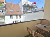 Überdachter Balkon