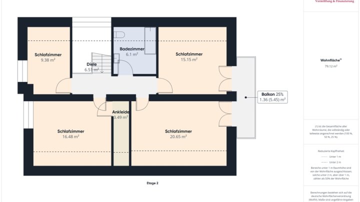 SONNIGE UND RUHIGE LAGE IN FREMERSDORF:

4 SCHLAFZIMMER /  2 BALKONE / GARTEN /  TERRASSE / GARAGE