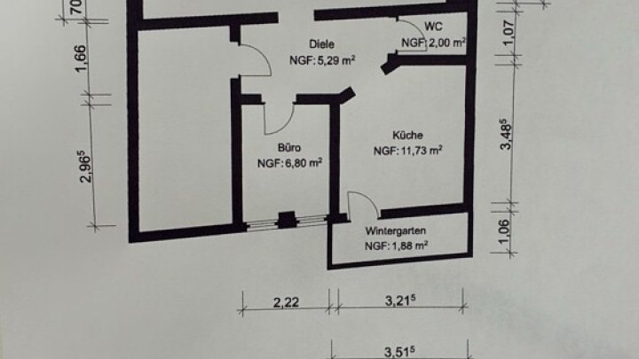 Großzügiges Wohn- und Geschäftshaus, 410m² Gesamtfläche in ruhiger Seitenstraße