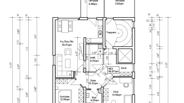 Erstbezug nach Renovierung - Moderne 3-ZKB-Wohnung mit Balkon, Stellplatz und EBK in Rehlingen