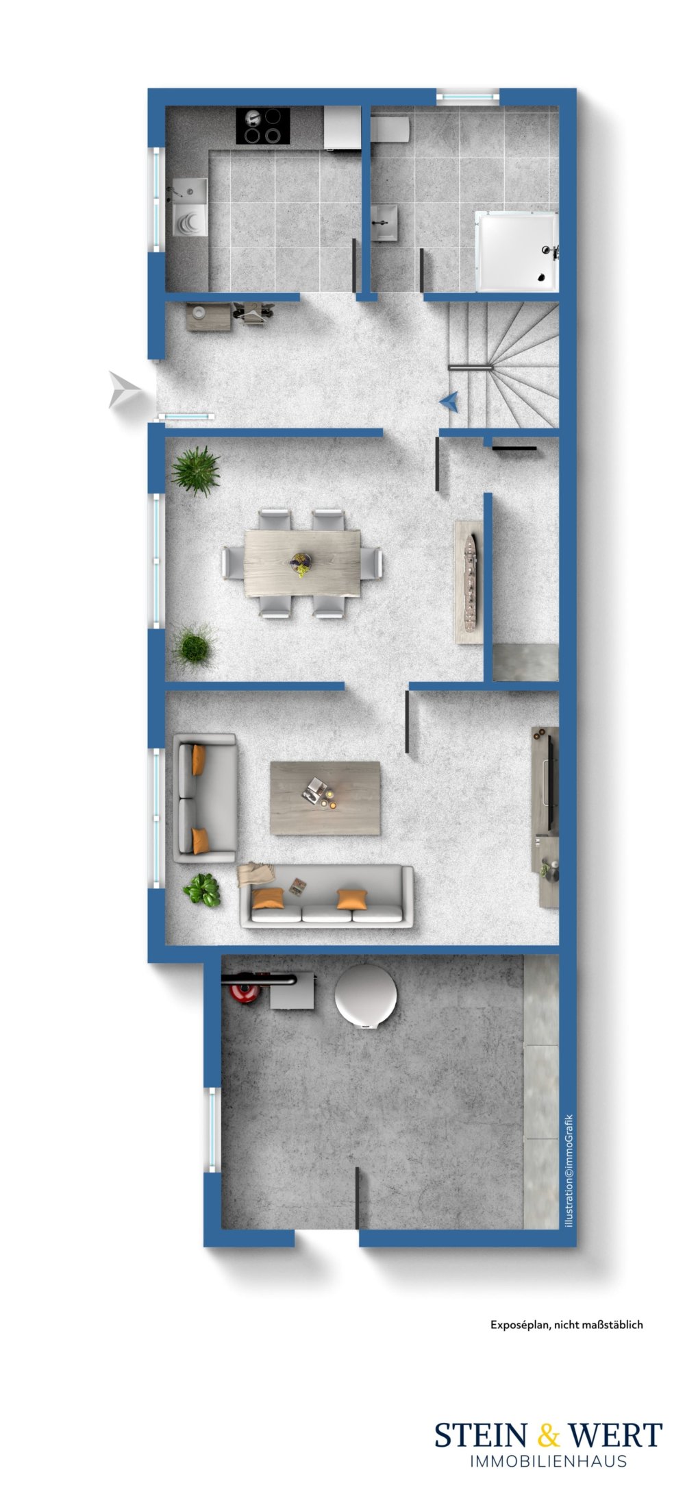 Grundriss Erdgeschoss