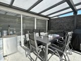Überdachter Terrasse