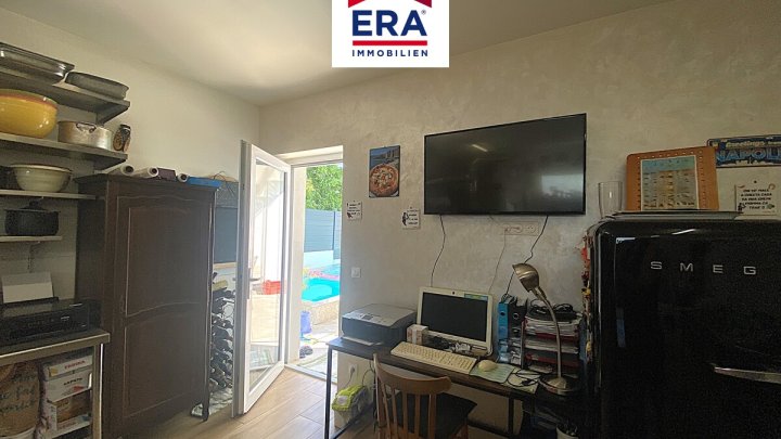 OHNE VERMITTLUNGSGEBÜHREN-BUNGALOW MIT POOL IN OETING/FR, NÄHE SAARBRÜCKEN
