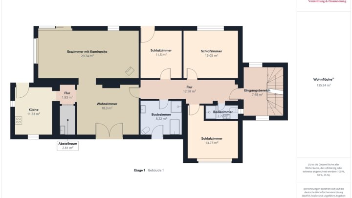 ZWEIFAMILIENHAUS MIT POOL, GROßEM GARTEN UND EIGENEM WALD
