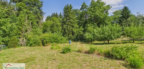 Garten und Zugang zum Wald