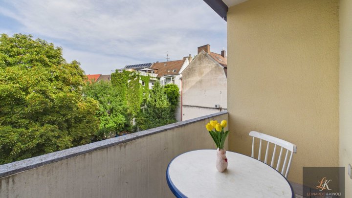 2-Zimmer-Wohnung mit zwei Balkonen und Aufzug in Saarbrücker Citylage