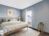 virtuell eingerichtetes Schlafzimmer