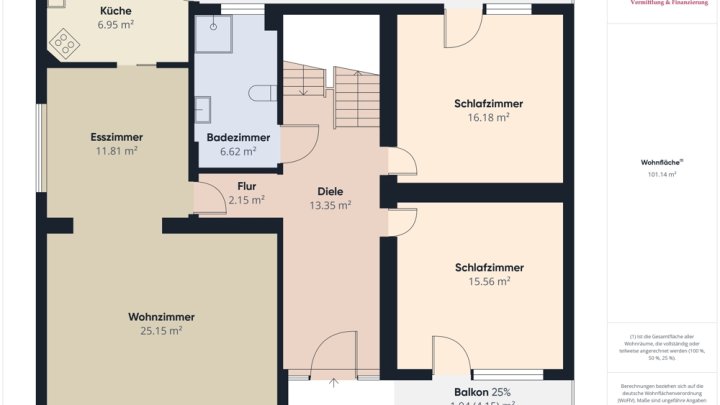 DIREKTE GRENZNÄHE: SEHR GEPFLEGTES WOHNHAUS / 6 SZ / GARAGE / CARPORT / GARTEN IN TOP WOHNLAGE!