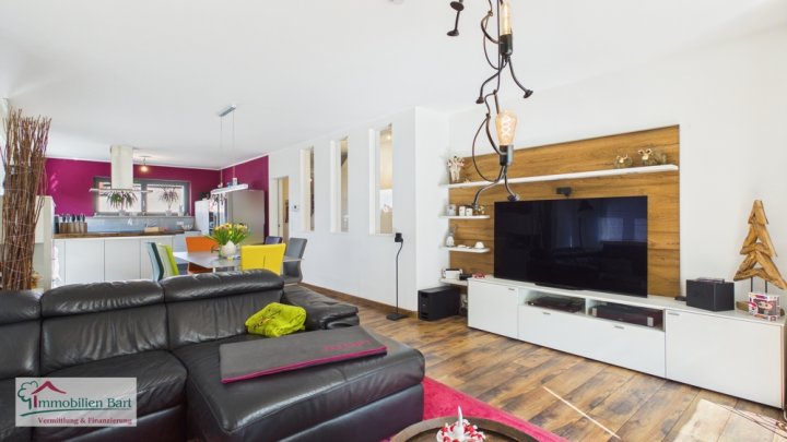 GRENZE LUXEMBURG: MODERNES WOHNHAUS / 4 SCHLAFZ. /GARTEN / DOPPELGARAGE