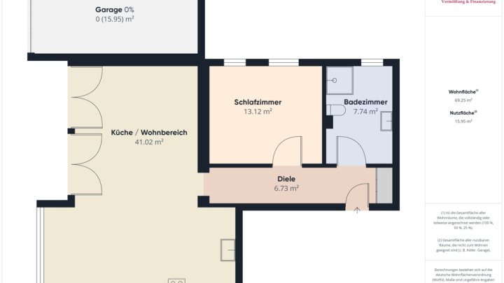 GRENZE L-REMICH: SOFORT VERFÜGBAR! EXKLUSIVE WOHNUNG MIT TERRASSE, GARAGE UND KLEINEM GARTEN!