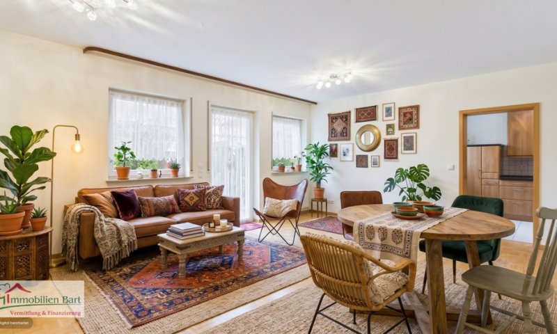 SENIORENGALERIE PERL: GEMÜTLICHE 2 ZIMMER-WOHNUNG MIT TERRASSE UND KELLER!