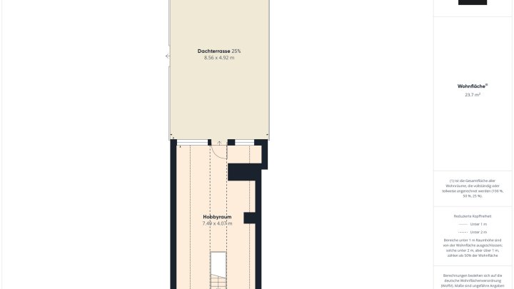 Penthouse-Maisonette mit großzügiger Dachterrasse in Alt-Saarbrücken