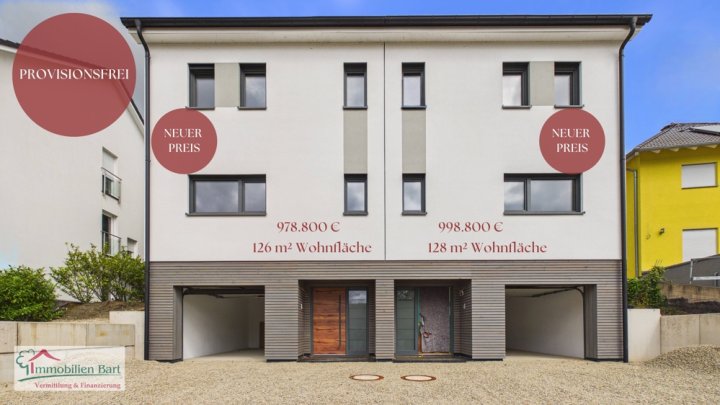 L-STADTBREDIMUS: NEUBAU DHH / 128 M² / 3 SZ / RUHIGE WOHNLAGE