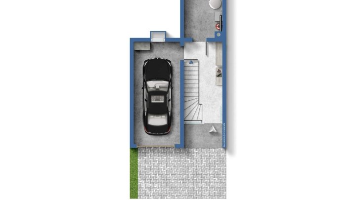 Gepflegte DG-Wohnung im Zweifamilienhaus – Loggia, Terrasse & eigener Bürobereich