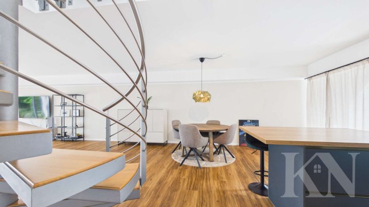 Maisonettewohnung mit Penthousecharakter & beeindruckendem Panoramablick über Saarbrücken