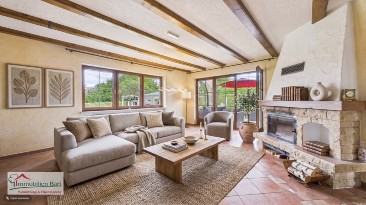 40 MIN. BIS L-REMICH! GEPFLEGTES WOHNHAUS MIT TOLLEM GARTEN!