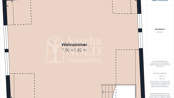 Großzügige Maisonettewohnung mit offenem Dachstudio in zentraler Lage von St. Ingbert