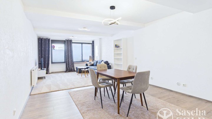 Voll möblierte Erdgeschosswohnung mit großzügigem Wohnbereich in zentraler Lage von St. Ingbert