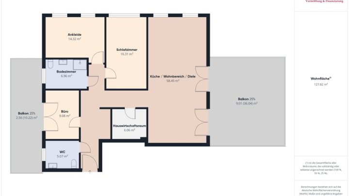 HOCHWERTIGE 128 M² PENTHOUSE WOHNUNG IN TOLLER LAGE VON ORSCHOLZ!