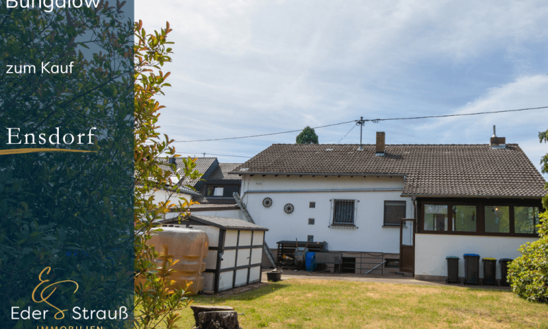 Mehr Platz, als man auf den ersten Blick vermutet – freistehender Bungalow in Ensdorf