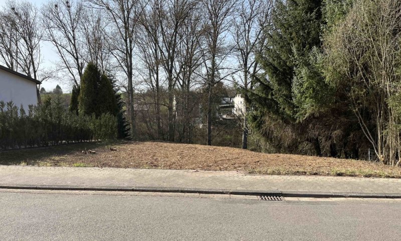 Baugrundstück in ruhiger Seitenstraße