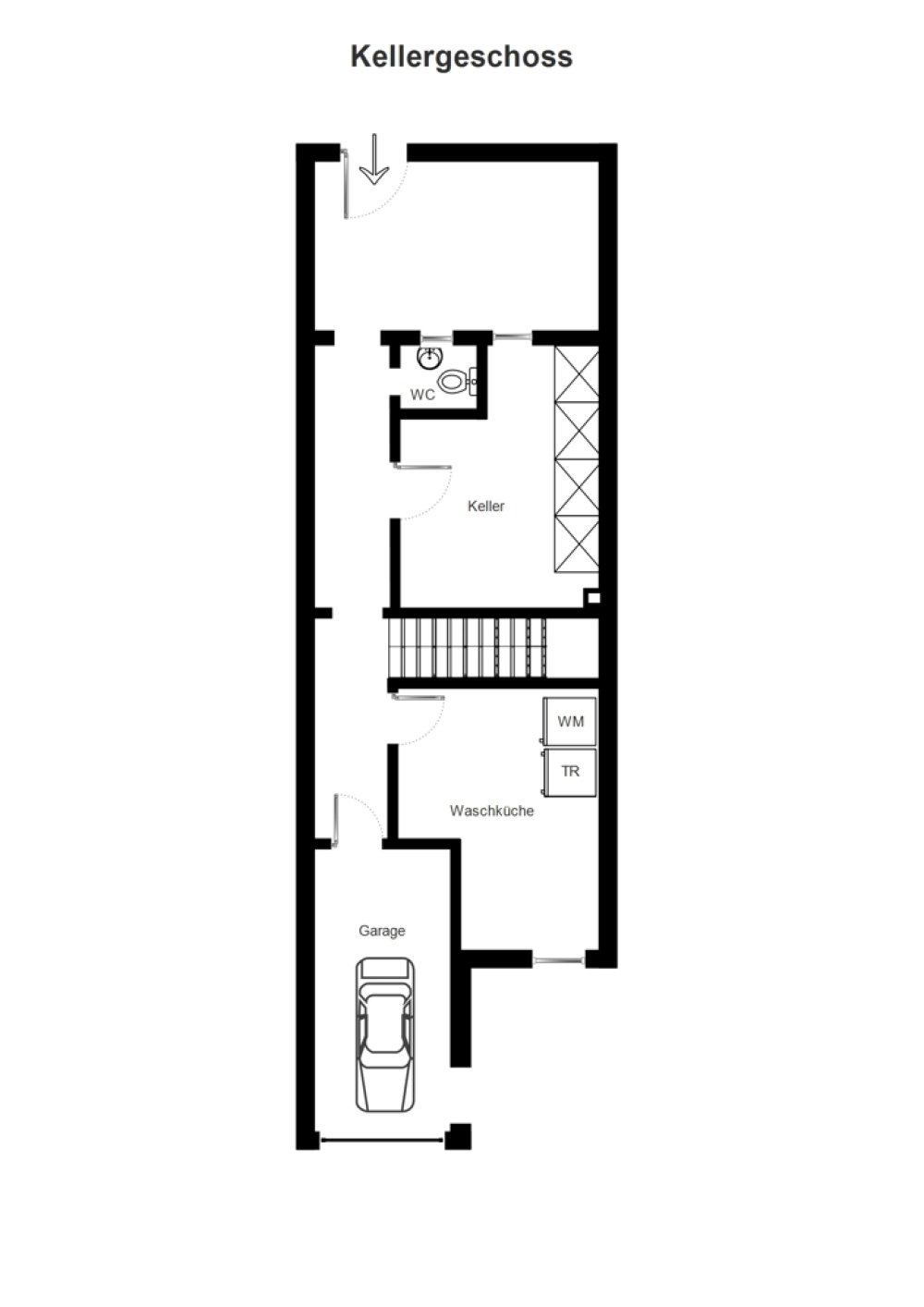 Grundriss KG 