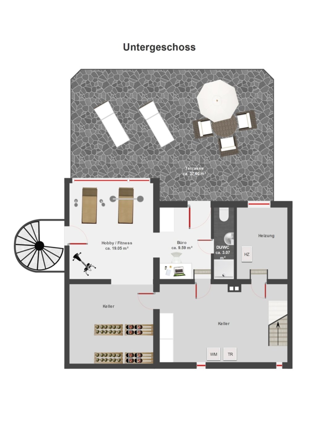 Grundriss UG