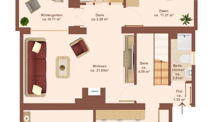 Einfamilienhaus mit viel Platz für Neugestaltung