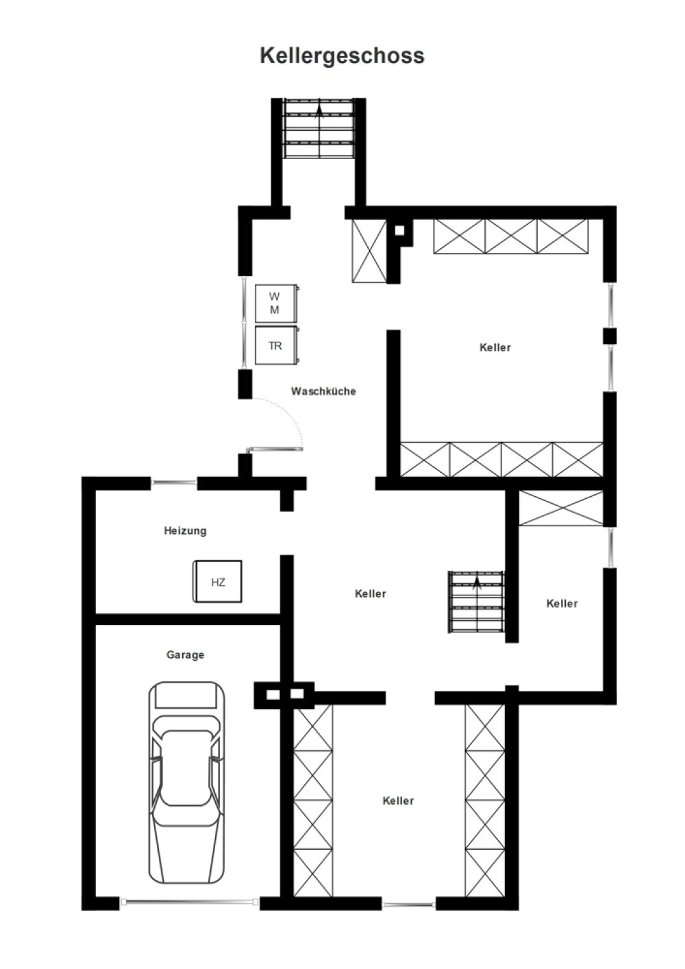 Grundriss Kellergeschoss