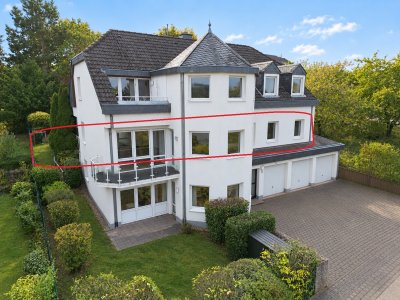 0 Drohnenaufnahme Wohnung eingezeichnet