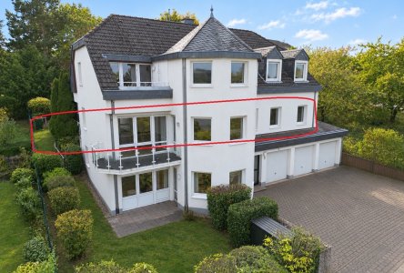0 Drohnenaufnahme Wohnung eingezeichnet