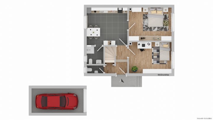Geflegtes Zweifamilienhaus mit guter Lage auf dem Heidstock.