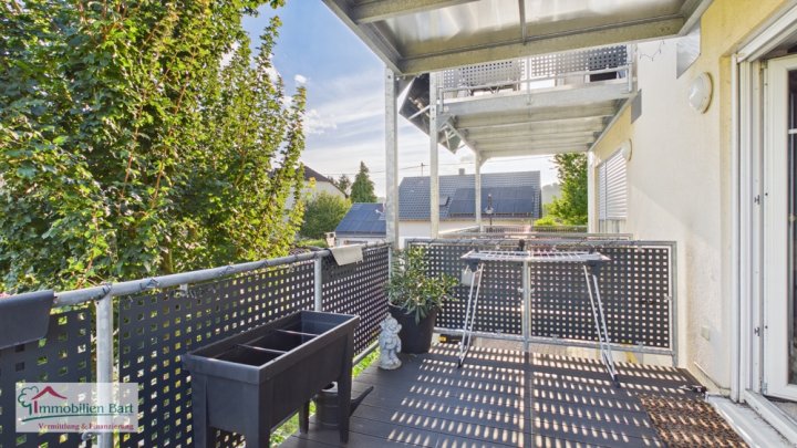 PERL-BESCH: MODERNE 97 M² WOHNUNG / STELLPLATZ / BALKON NACH SÜDEN AUSGERICHTET!