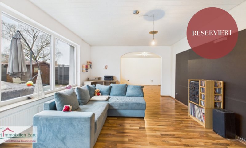 MERZIG: STADTNAHE DUPLEX-WOHNUNG MIT GARTEN UND 3 SCHLAFZIMMERN!