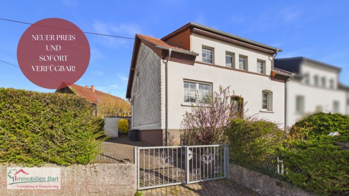 SOFORT VERFÜGBAR:

WOHNHAUS IN ORSCHOLZ MIT 3 SCHLAFZIMMERN UND WINTERGARTEN SOWIE GARTEN