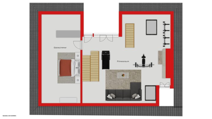Großzügiges Wohnhaus mit Wintergarten, Sauna und Garten in Beckingen