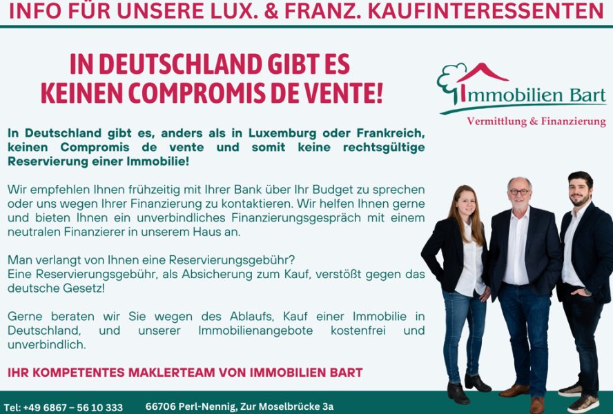 Information an unsere Kunden