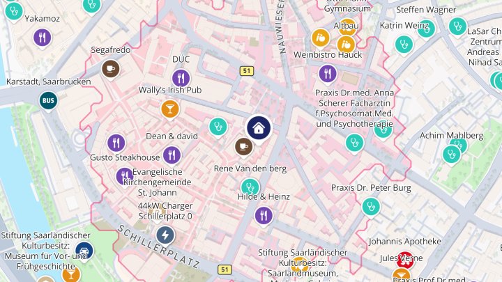 Hochwertig saniertes Zweifamilien-Stadthaus auf dem St. Johanner Markt