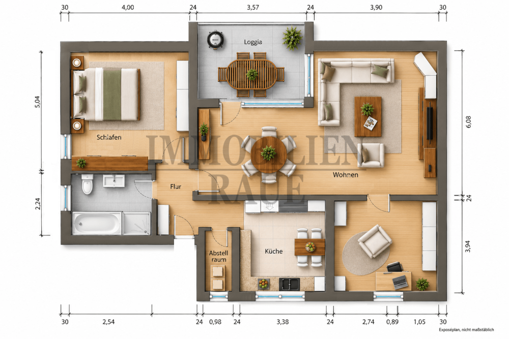 Plan Dachgeschoss