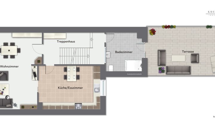 Reihenmittelhaus in Saarlouis-Roden- Viel Platz, viel Potenzial