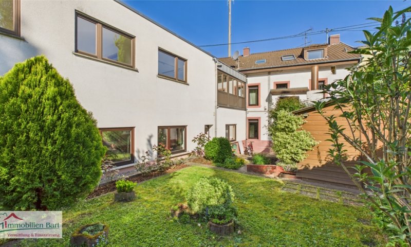MERZIG: ZENTRALE LAGE! WOHN/- UND GESCHÄFTSHAUS MIT GARTEN