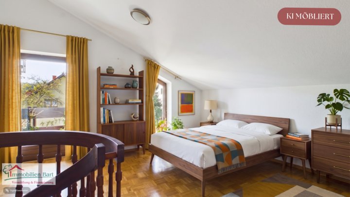 MERZIG: BESONDERES ARCHITEKTENWOHNHAUS + EINLIEGERWOHNUNG + WELLNESSBEREICH!