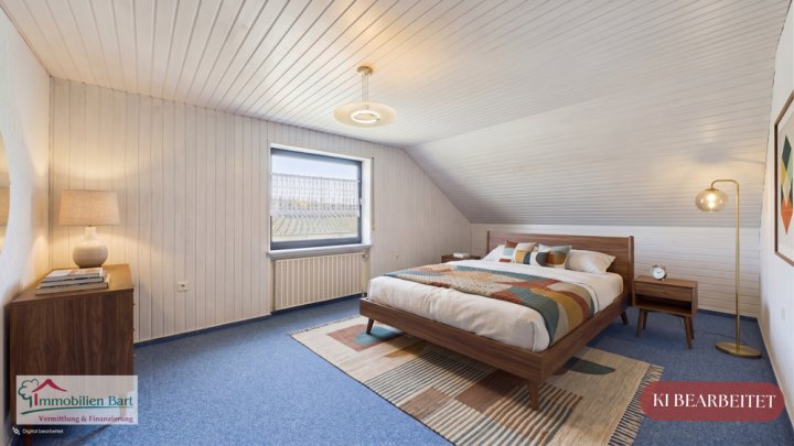 ORSCHOLZ: WOHNHAUS MIT 3 HOHEN GARAGEN AUF 12 AR & GRENZNÄHE LUXEMBURG