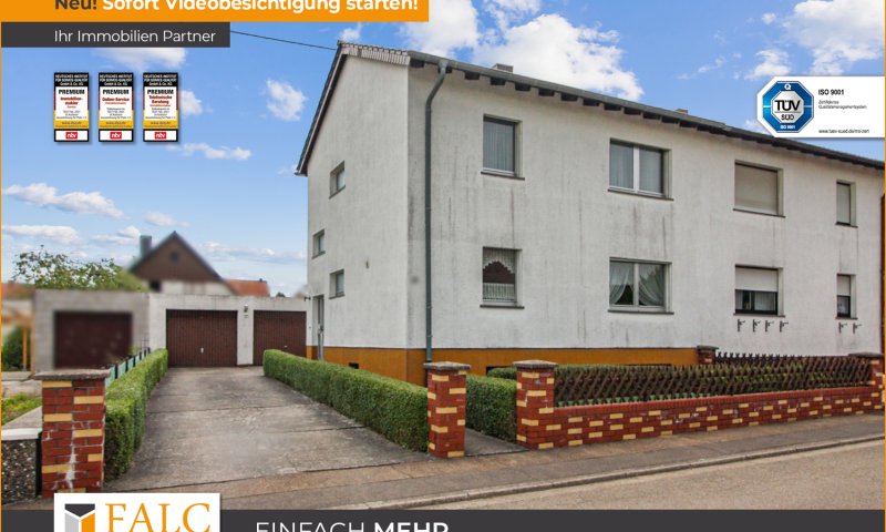 Glückliches Familienhaus mit Blick ins Grüne!