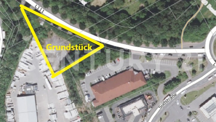 Top Gewerbegrundstück mit 2.400m² in 1A Lage von St. Ingbert 
