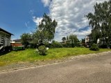 Bauplatz seitlicher Anblick 