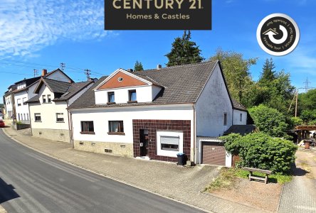 Ansicht des Hauses von der rechten Seite 