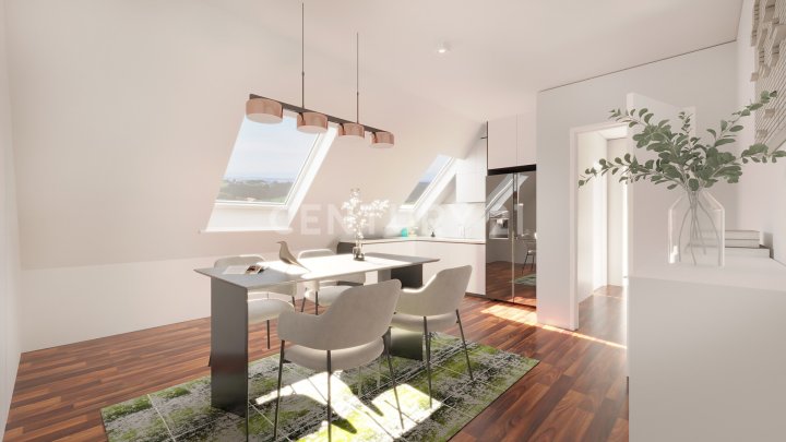 Umfangreich renovierte Dachgeschosswohnung mit 58m² - Ihr neues Zuhause!
