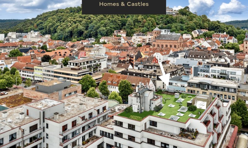 Luxuriöser Rückzugsort über den Dächern von Homburg: Penthouse mit Traumblick