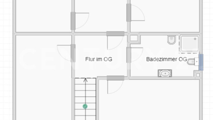 Aufwendig neu renoviertes freistehendes Einfamilienhaus mit kl. Garten und Garage in Friedrichsthal
